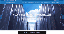 Desktop Screenshot of cloud7hosting.org